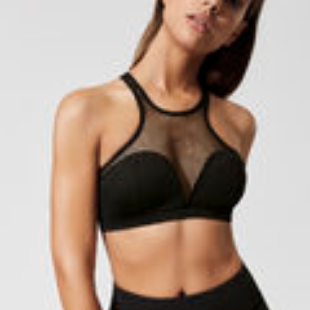 Michi Bionic bra black mesh padded, M